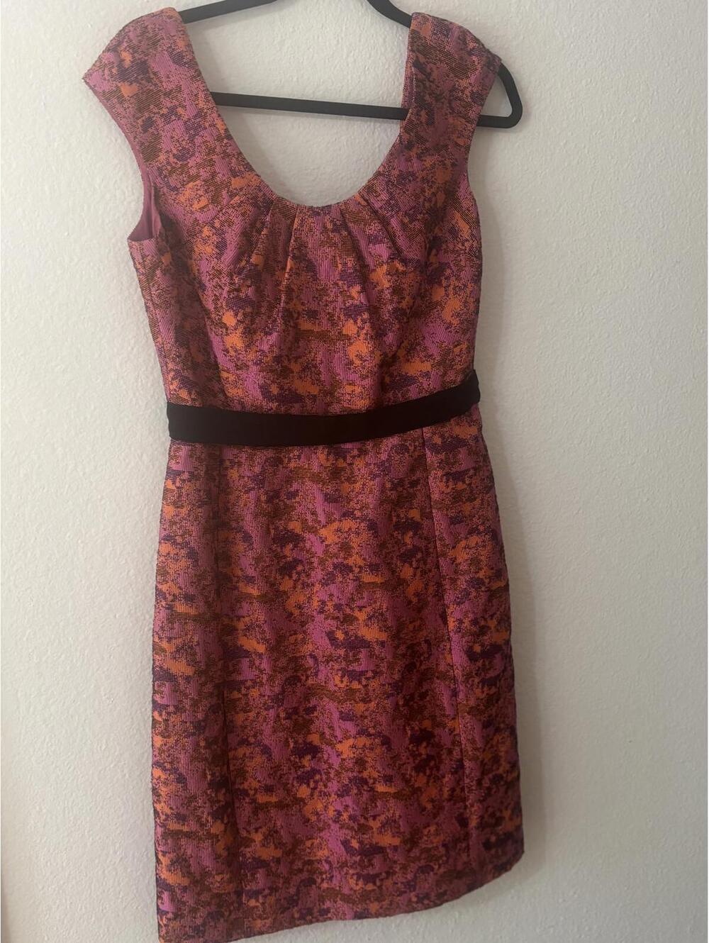 Designer sz 12 Lela Rose Scoop Back Cocktail Dress